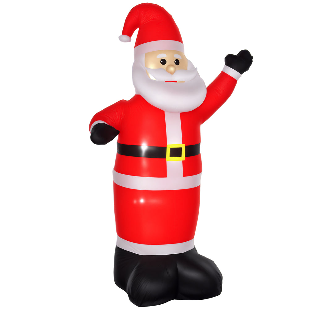8ft Inflatable Santa Claus Waving Hands