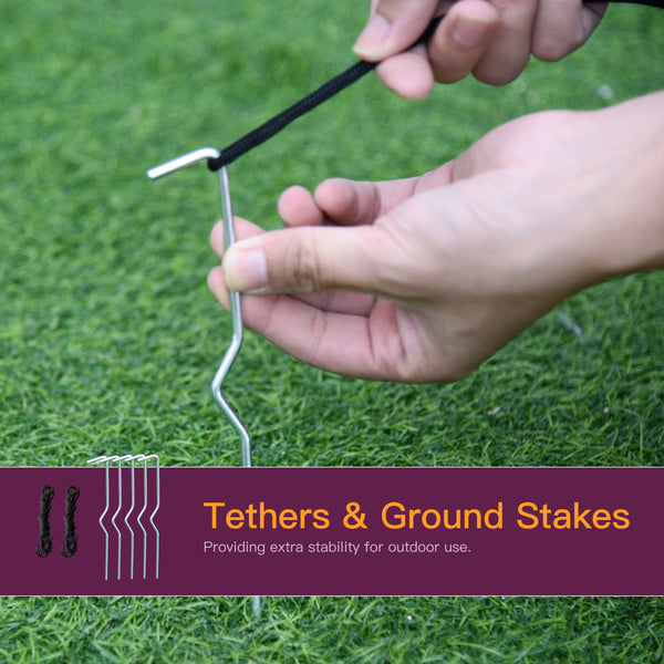 1.8m Tall Inflatable Halloween Lantern with Ghosts, Lantern, Pumpkin and LED Lights