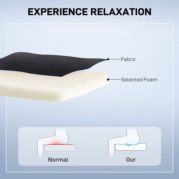 Lift chair, massage recliner with 8 vibration points, footrest, remote control, side pockets, black