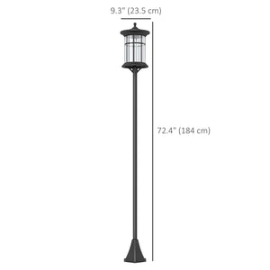 Outdoor solar lamp 