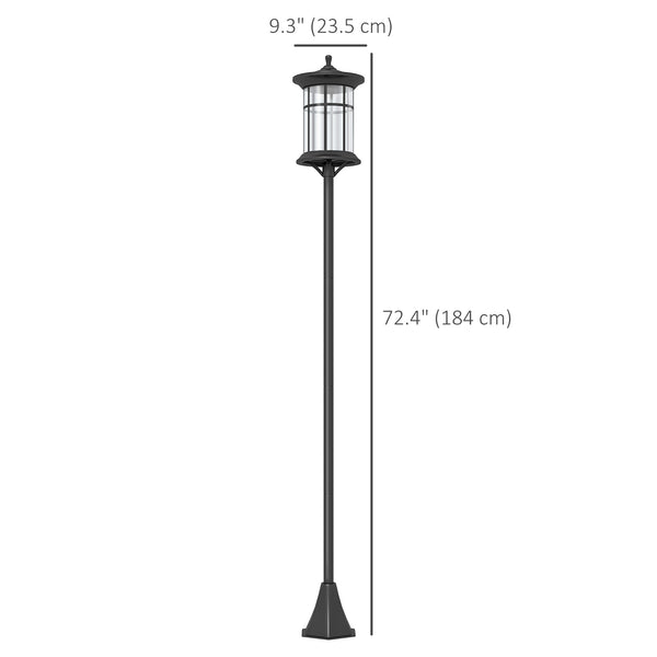 Outdoor solar lamp 