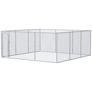 Park with galvanized steel frame