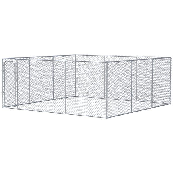Park with galvanized steel frame