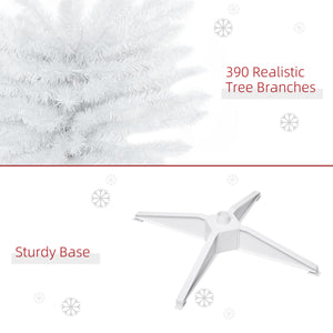 6ft Classic White Christmas Tree