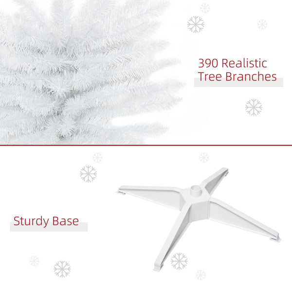 6ft Classic White Christmas Tree