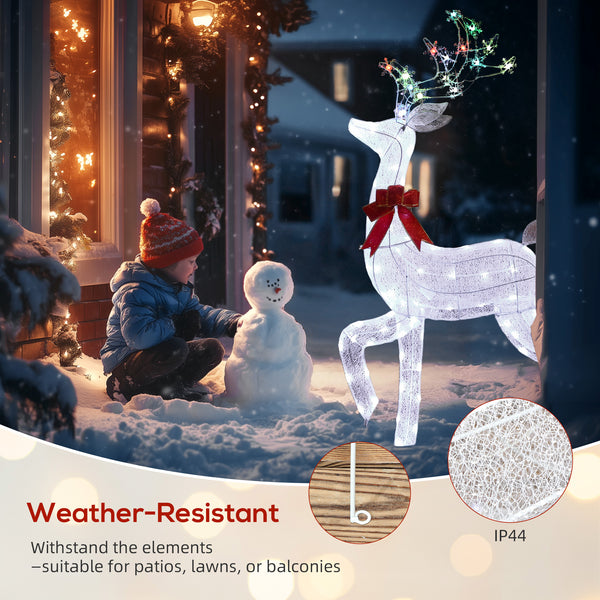 1.3m Light-Up Christmas Reindeer