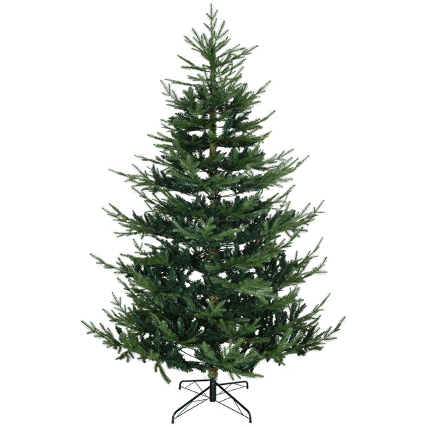 7.5ft Artificial Christmas Tree with Metal Base