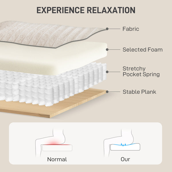 Large corduroy reading sofa with cup holders and cushions, sofa bed for living room, beige 