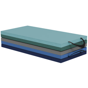 1.8m Folding Gymnastics Mat with Carry Handles, Multi-Color