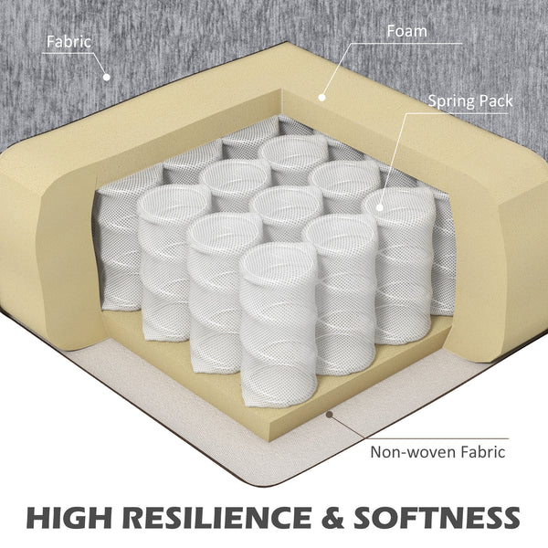 Modern corner sofa with removable chaise longue, wooden legs, gray