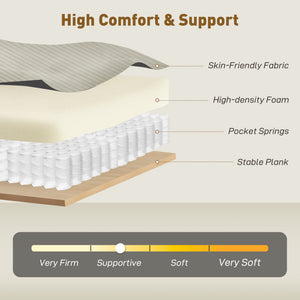 Three-seater sofa upholstered in modern corduroy, thick spring cushions, solid wood legs and armrests, beige