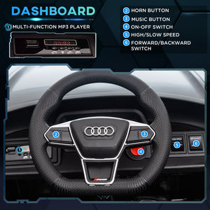 Audi RS 12 V with suspension, black