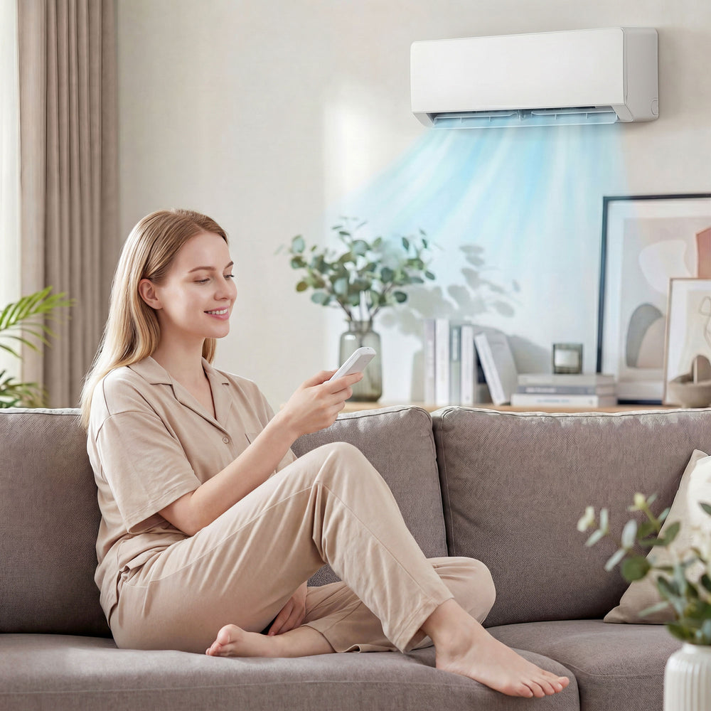 23000 BTU 22 SEER2 230V Wi-Fi-Enabled Split Air Conditioner with Heat Pump and Inverter, Cools up to 1500 Sq Ft.