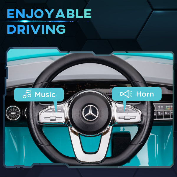 Mercedes-Benz AMG 12V Licensed with Remote Control, Light Blue