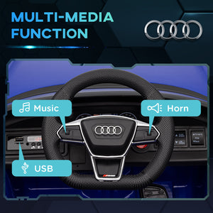 Audi RS e-tron GT 12V with remote control, navy blue