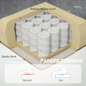 Office chair in diamond pattern fabric, dark grey