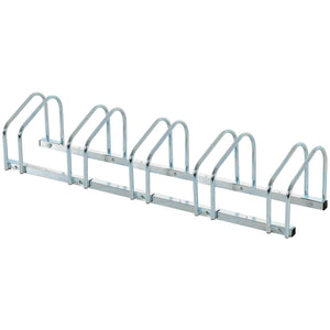 5-bike rack, silver
