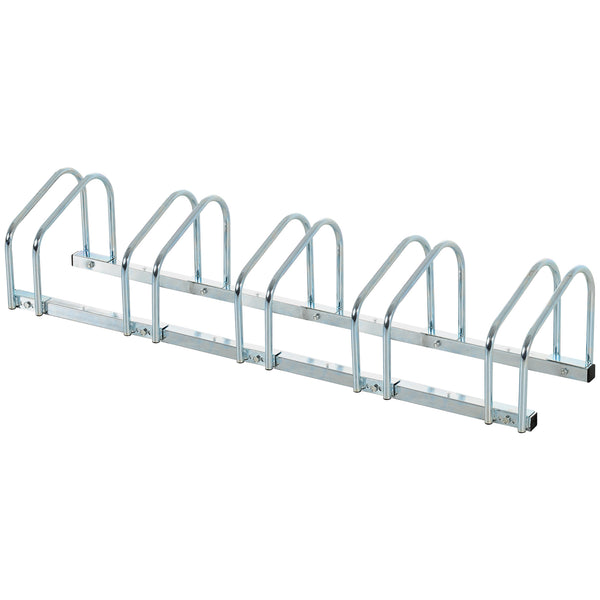 5-bike rack, silver