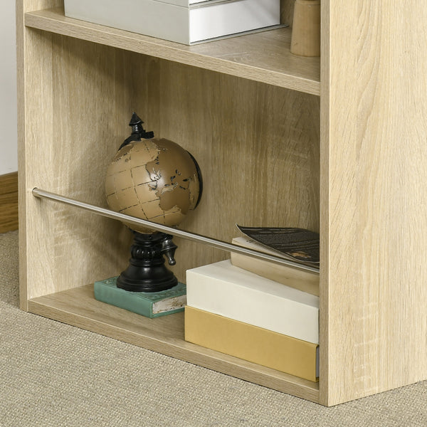 Bar table with 3 storage shelves