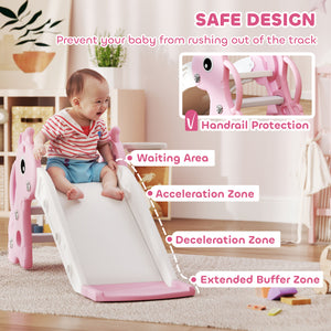 3 in 1 slide for toddlers pink