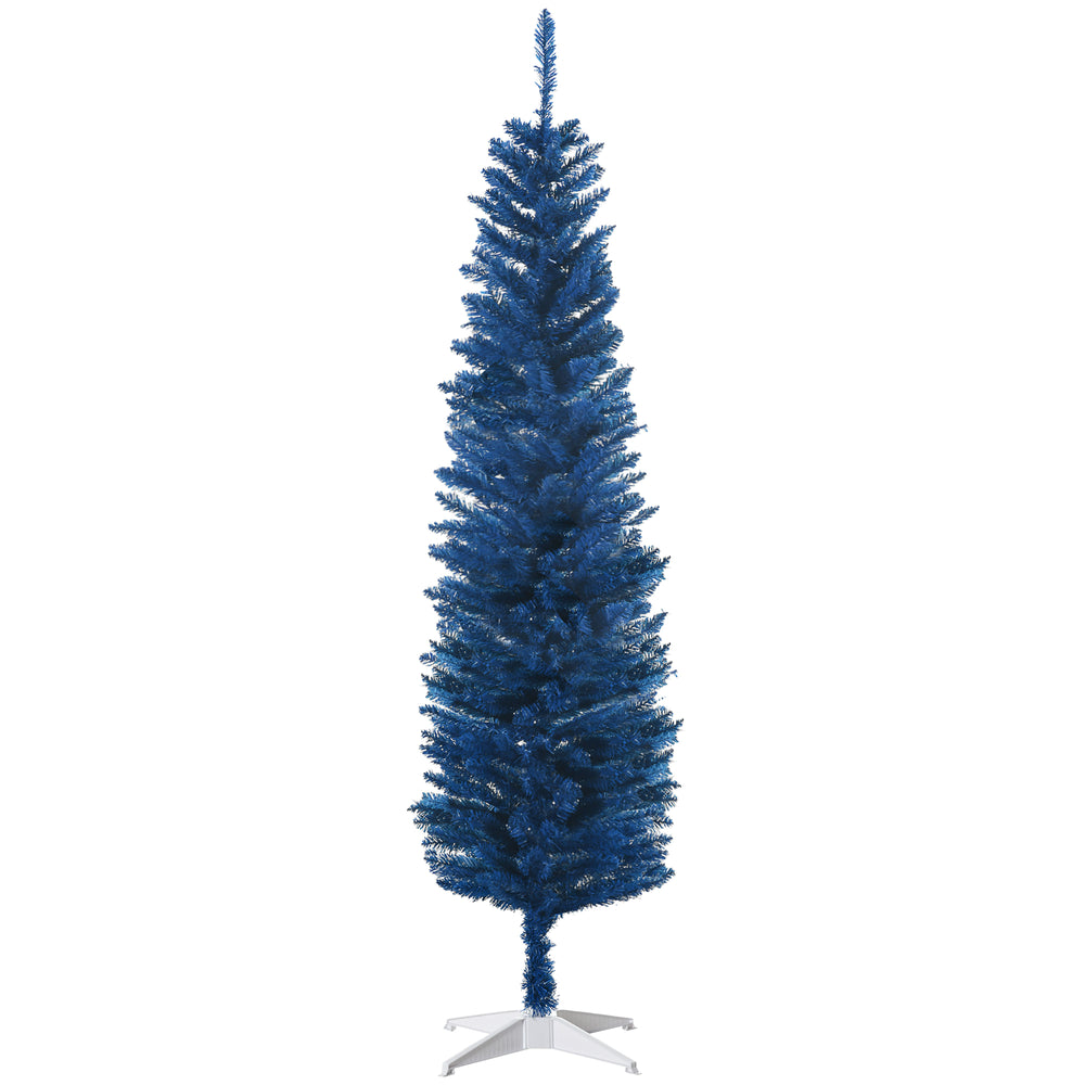 6ft Dark Blue Artificial Christmas Tree