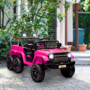 12V 4WD Remote Control Car, Pink