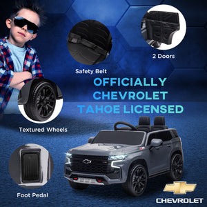 Chevrolet TAHOE 12V with remote control, gray