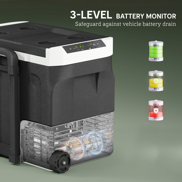 42-quart 12V portable electric cooler