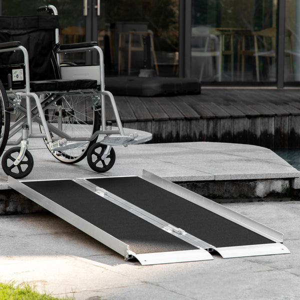 5ft Portable Aluminum Wheelchair Ramp