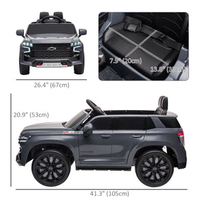 Chevrolet TAHOE 12V with remote control, gray