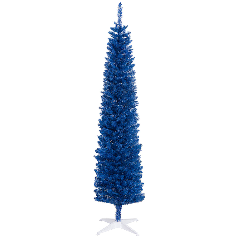 7ft Dark Blue Artificial Christmas Tree