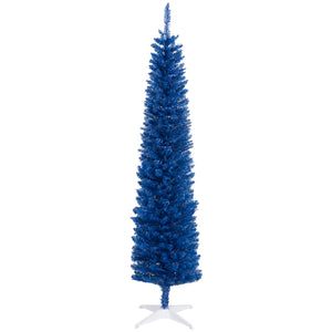 7ft Dark Blue Artificial Christmas Tree