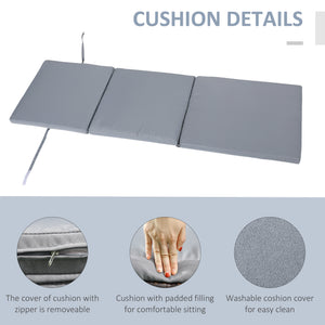 Woven resin chaise lounge with 5-position adjustable backrest, grey