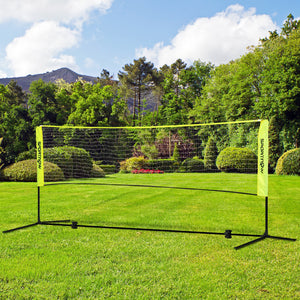 10-foot badminton net with carrying bag