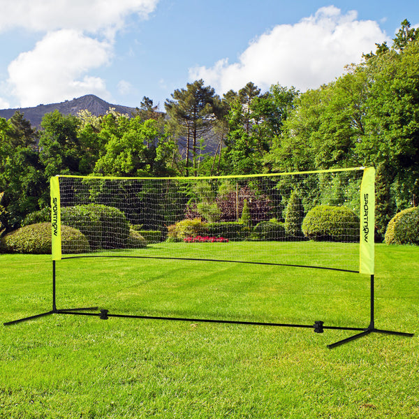 10-foot badminton net with carrying bag