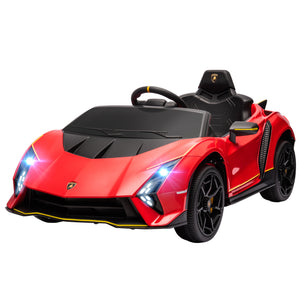 Licensed Lamborghini Autentica 12V with remote control, red