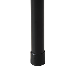 Garden arch with two planters, black