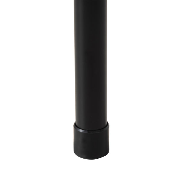 Garden arch with two planters, black
