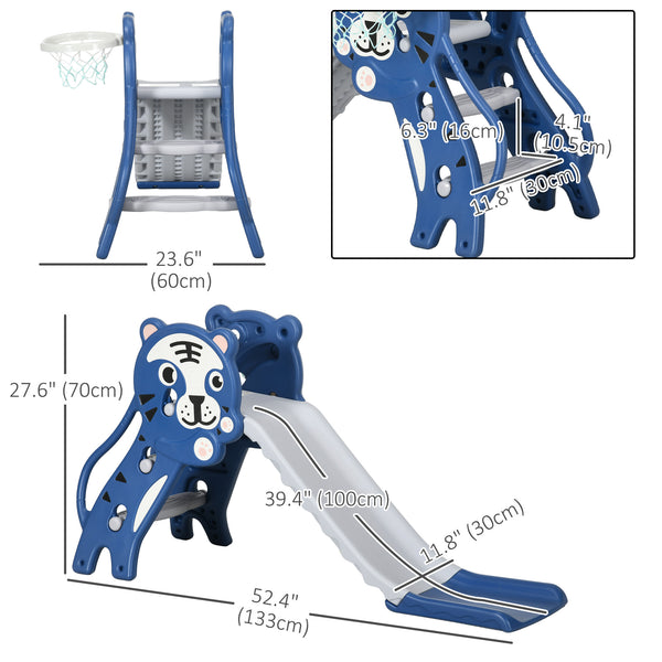 3-in-1 Toddler Slide, 18-36 Months, Blue
