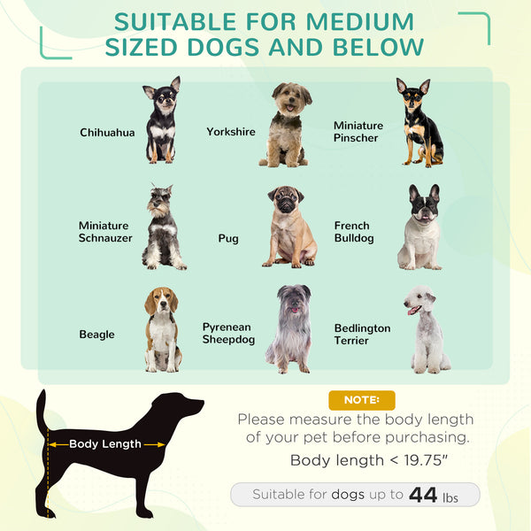 Cooling Elevated Dog Bed with Canopy, Coffee