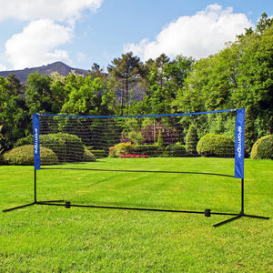 10-foot badminton net with carrying bag