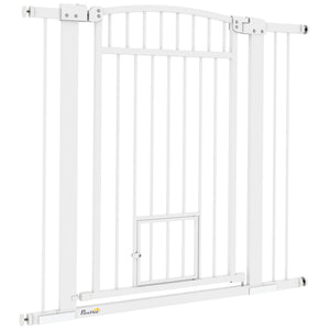 Extra Large Pet Gate with Small Door