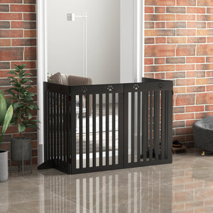 Extra-wide barrier with support feet, black