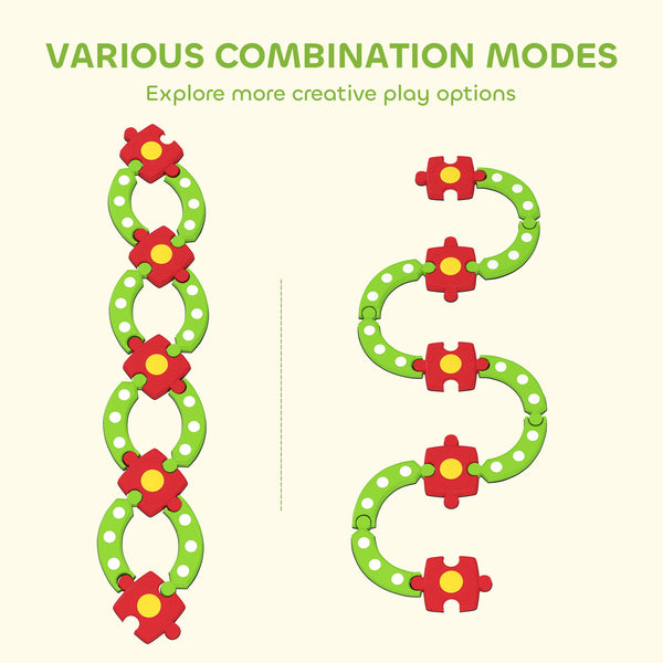 Children's balance beams with non-slip surface, flower pattern