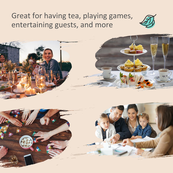 8 Piece Dining Set with Umbrella, 6 Chairs and Table, Grey