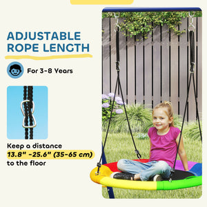 6 in 1 Kids Swing Set