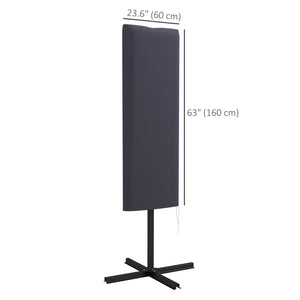 Parasol cover, dark grey