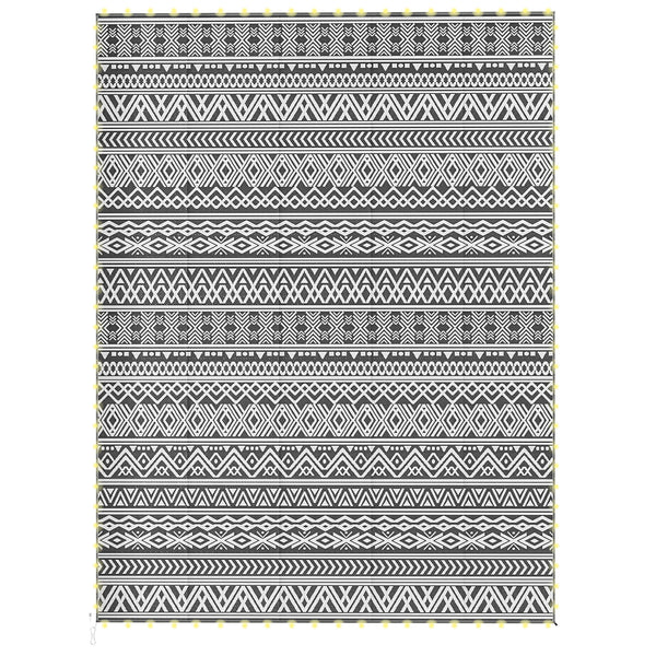 Outdoor Rug with USB Lights, Reversible, with Carry Bag, 3.66 m x 2.74 m