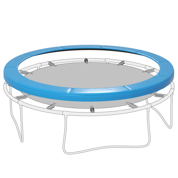 Replacement pad for 14-foot trampoline, light blue 