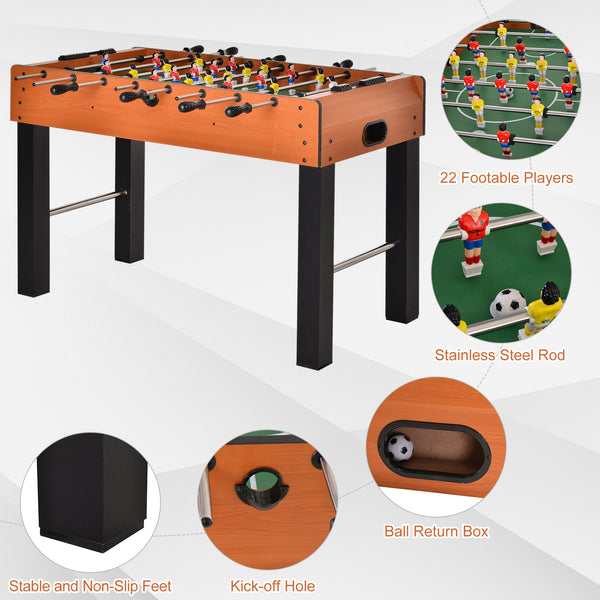 Wooden table football